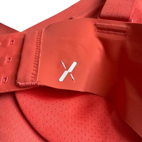 Knix Evolution Bra Wide Straps Size 3 Tangerine Padded - Picture 4 of 6